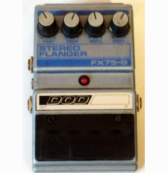 DOD analog stereo flanger FX75-B usa 1988